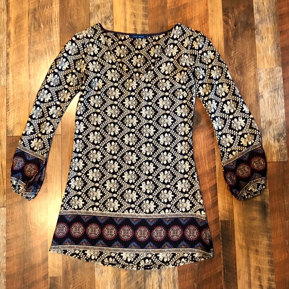 LAC BLEU Printed Tunic/Dress